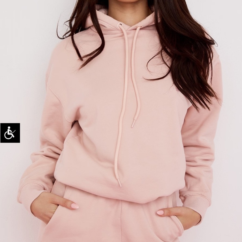 House of CB Halo Blush Oversized Hoodie XS – Gently Used